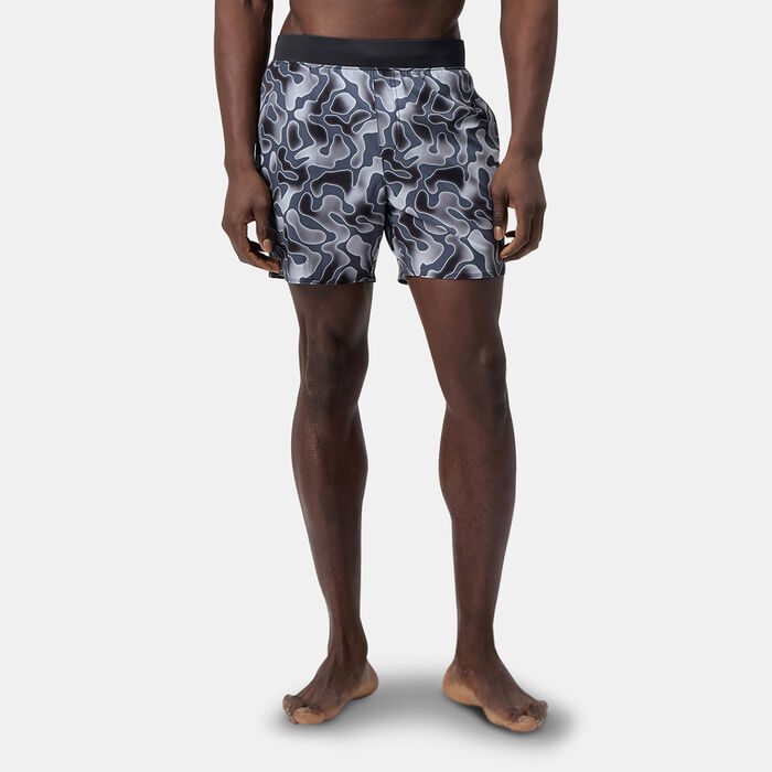 Speedo Men's Lookout Print Volley Swimming Shorts Grey Speedo Men's Lookout Print Volley Swimming Shorts Grey image number 0