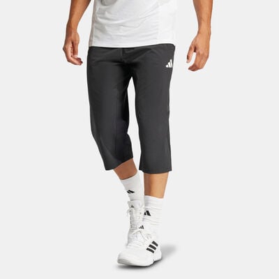 adidas Men's Train Essentials Woven 3/4 Track Pants Black adidas Men's Train Essentials Woven 3/4 Track Pants Black