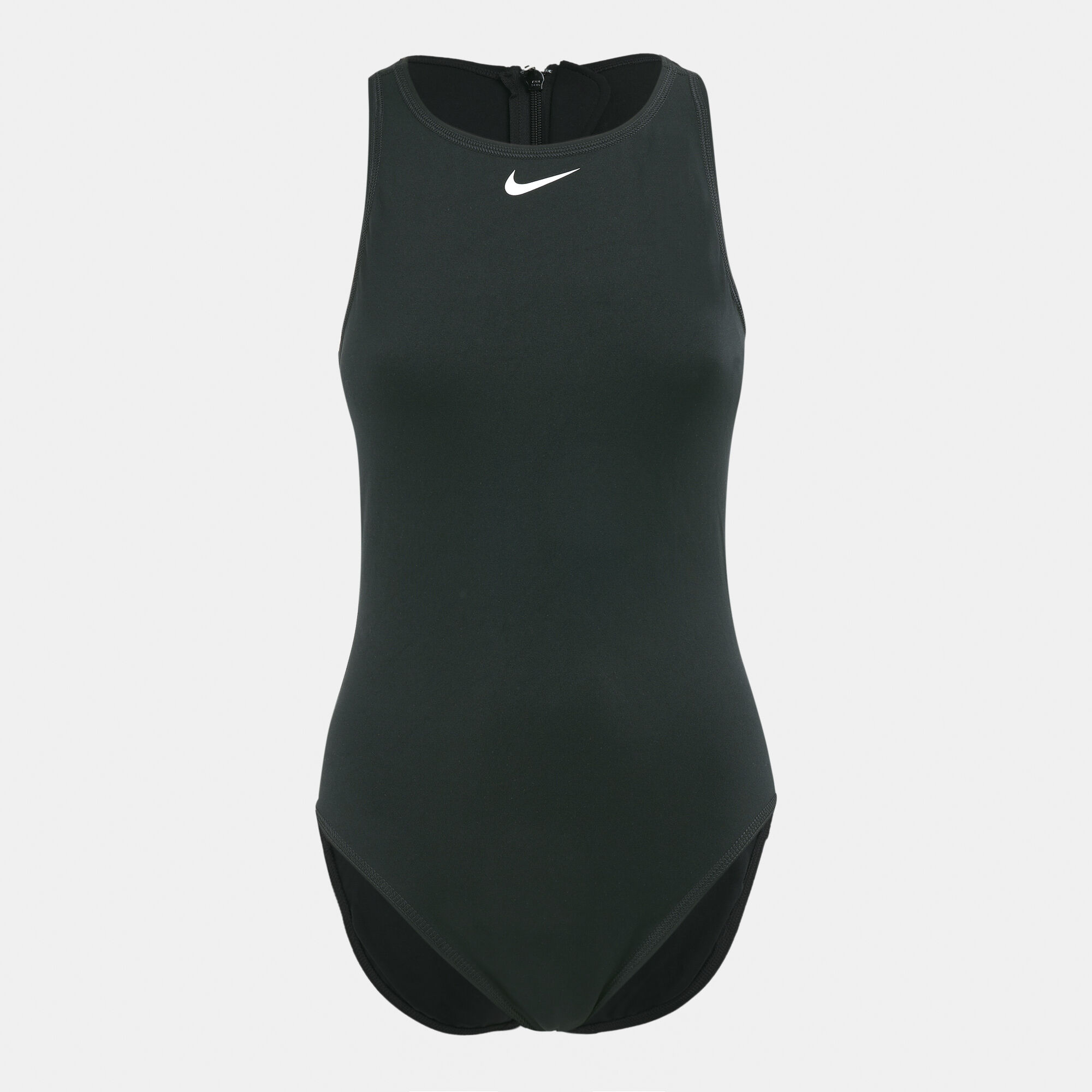 Buy Nike Swim Women s High Neck One Piece Swimsuit Black in KSA SSS