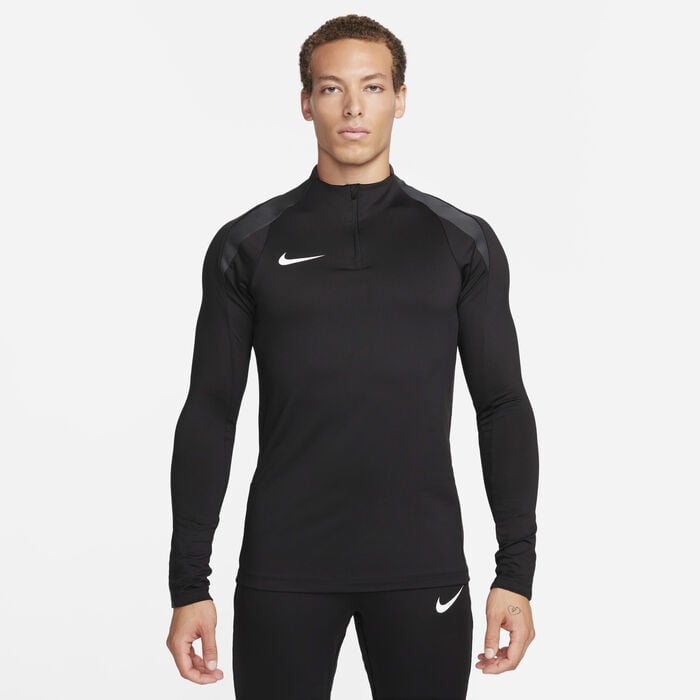 Nike Men's Strike Dri-FIT 1/2-Zip Football Drill Top Black image number 0