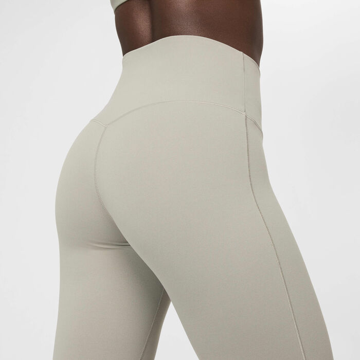 Nike Women's Zenvy Flared Leggings Grey image number 5