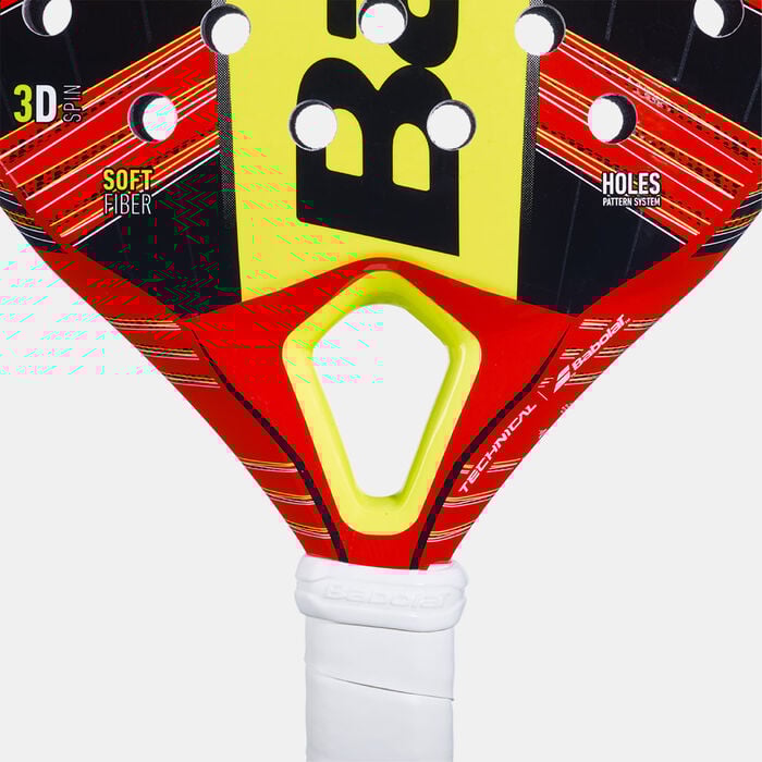 Babolat Technical Vertuo Padel Tennis Racket Red Babolat Technical Vertuo Padel Tennis Racket Red image number 3