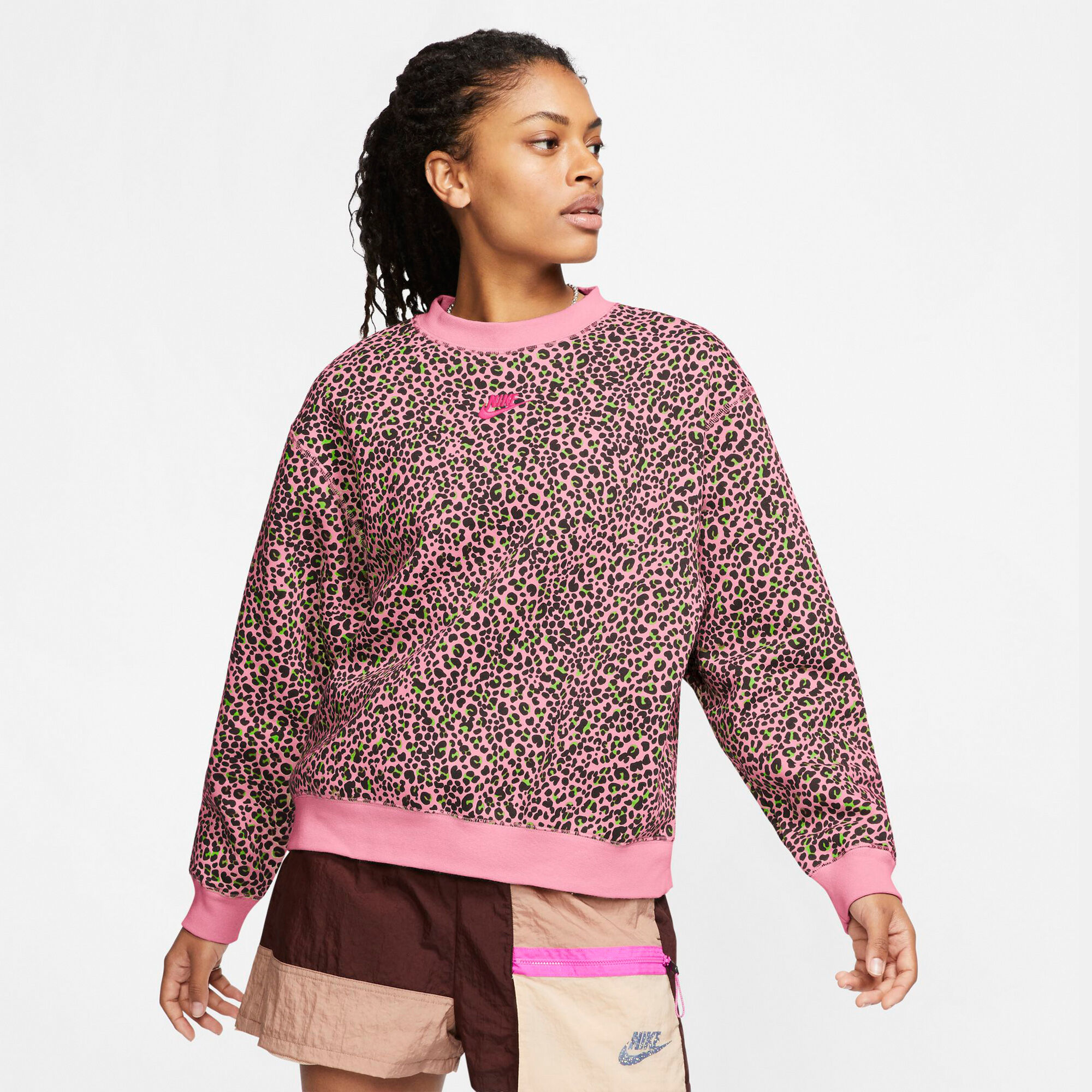 Nike women's shop animal crew