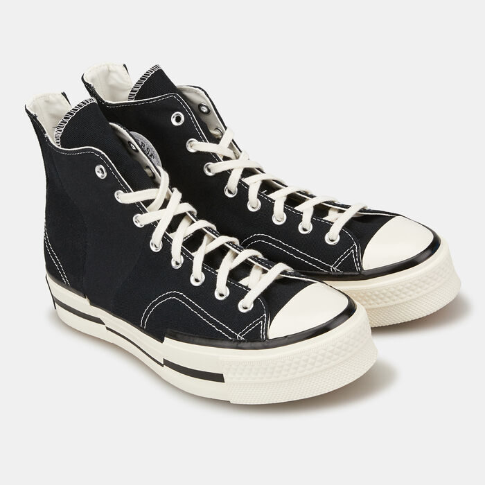 Converse Chuck 70 Plus Hi Unisex Shoes Black Converse Chuck 70 Plus Hi Unisex Shoes Black image number 1