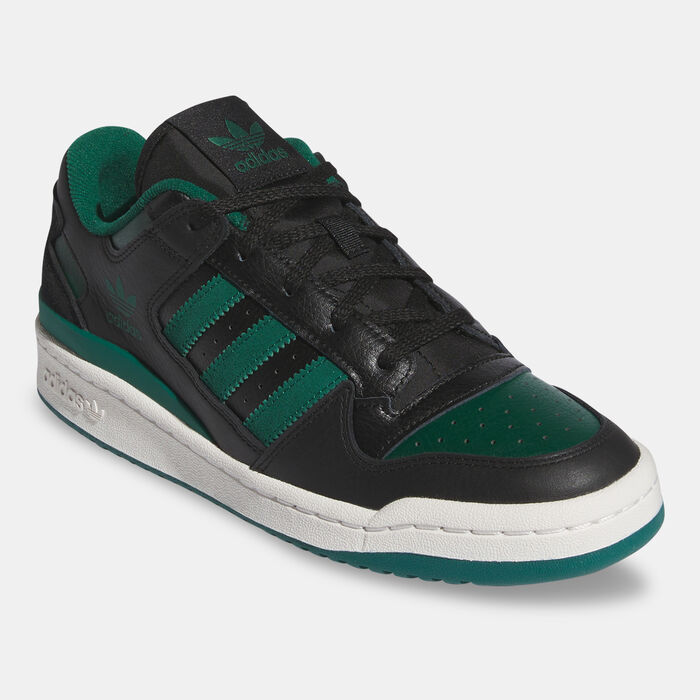 adidas Men's Forum Low CL Shoes Black adidas Men's Forum Low CL Shoes Black image number 1