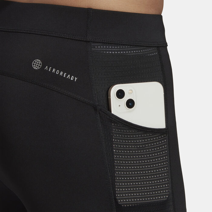 adidas Men's Own The Run Tights Black image number 3