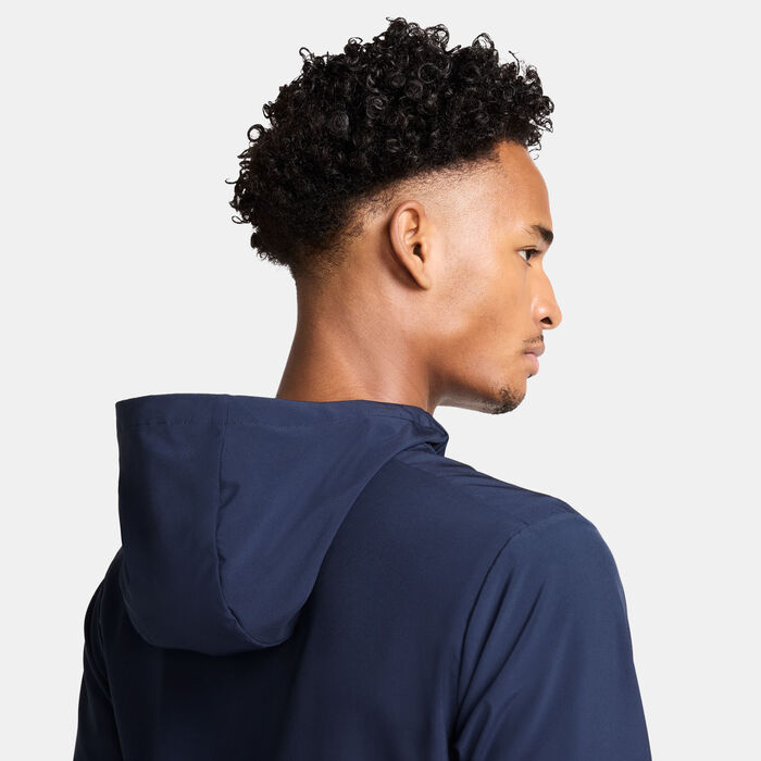 Nike Men's Form Dri-FIT Full-Zip Hoodie Blue Nike Men's Form Dri-FIT Full-Zip Hoodie Blue image number 5
