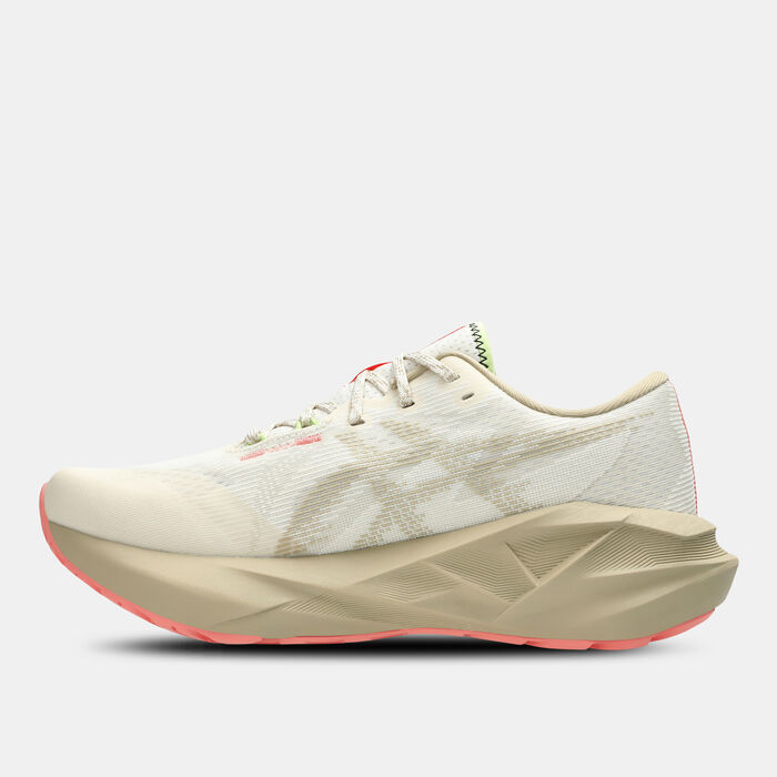 ASICS Women's Novablast 5 TR Running Shoes Beige ASICS Women's Novablast 5 TR Running Shoes Beige image number 2