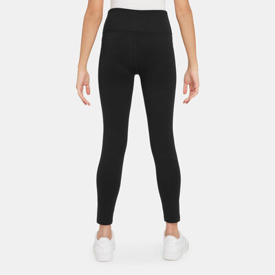 Nike Kids' Sportswear Classic High-Waisted Leggings Black
