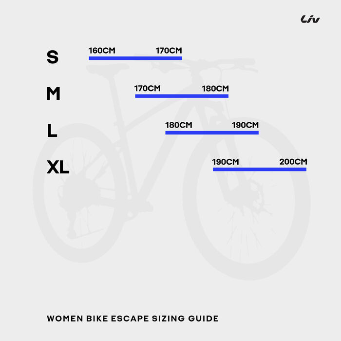 Giant Escape 2 Disc Hybrid Bike Black image number 2