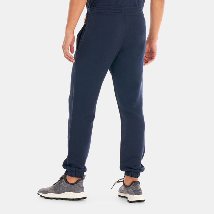 Timberland Men's Refibra Logo Sweatpants Blue image number 1