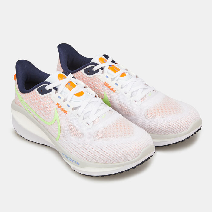 Nike Women's Vomero 17 Road Running Shoes White Nike Women's Vomero 17 Road Running Shoes White image number 2