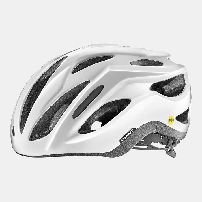 Giant Rev Comp Mips Gloss Helmet White Giant Rev Comp Mips Gloss Helmet White image number 0