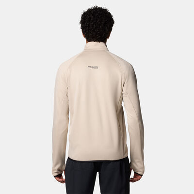 Columbia Men's Triple Canyon Grid Fleece II Full-Zip Jacket Brown