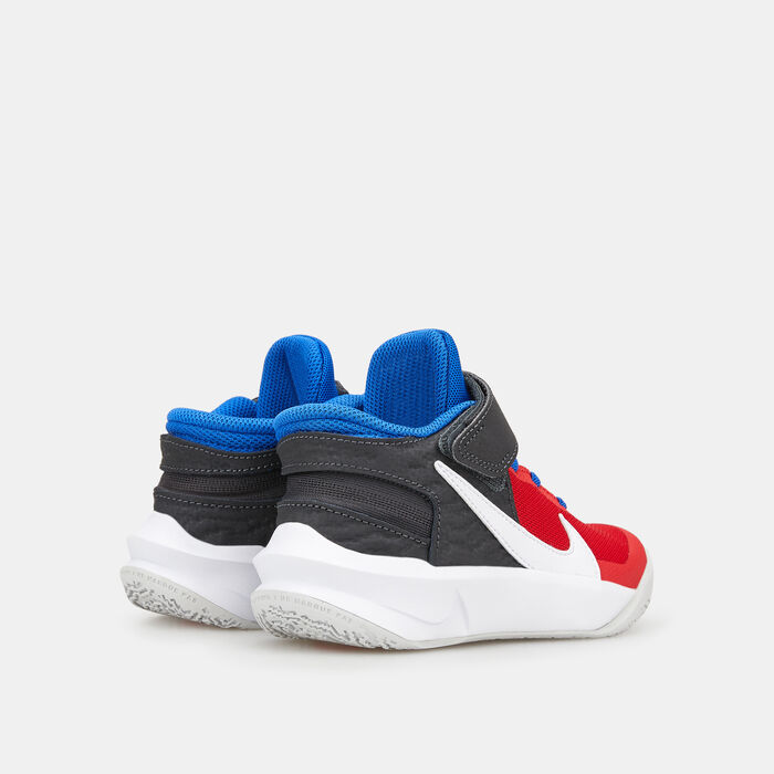 Nike Kids' Team Hustle D10 FlyEase Shoe Black Nike Kids' Team Hustle D10 FlyEase Shoe Black image number 2