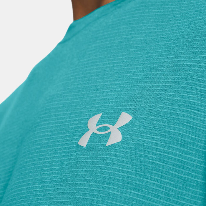 Under Armour Men's Launch Traning T-Shirt Green Under Armour Men's Launch Traning T-Shirt Green image number 2