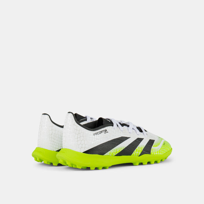 adidas Kids' Predator League Turf Ground Football Shoes White adidas Kids' Predator League Turf Ground Football Shoes White image number 2