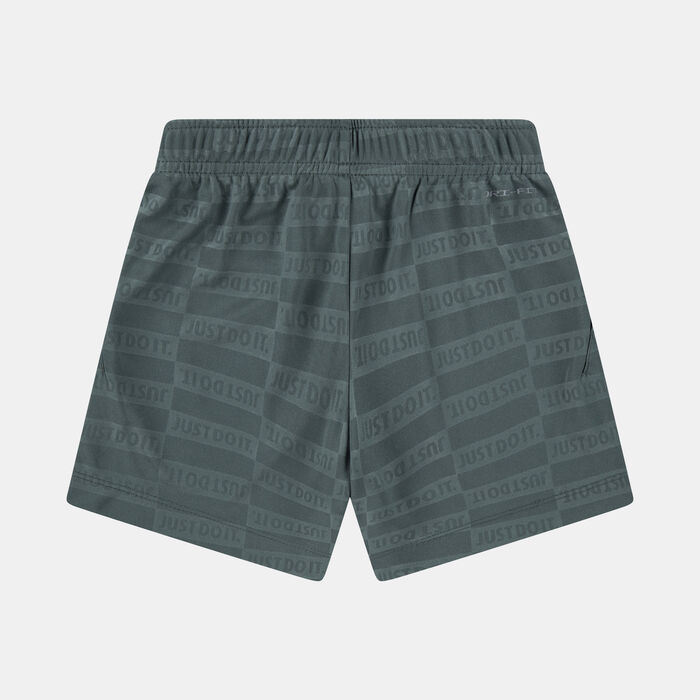 Nike Kids' Sportswear Dri-FIT Textured Club Shorts Green image number 1