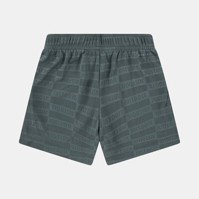 Nike Kids' Sportswear Dri-FIT Textured Club Shorts Green Nike Kids' Sportswear Dri-FIT Textured Club Shorts Green