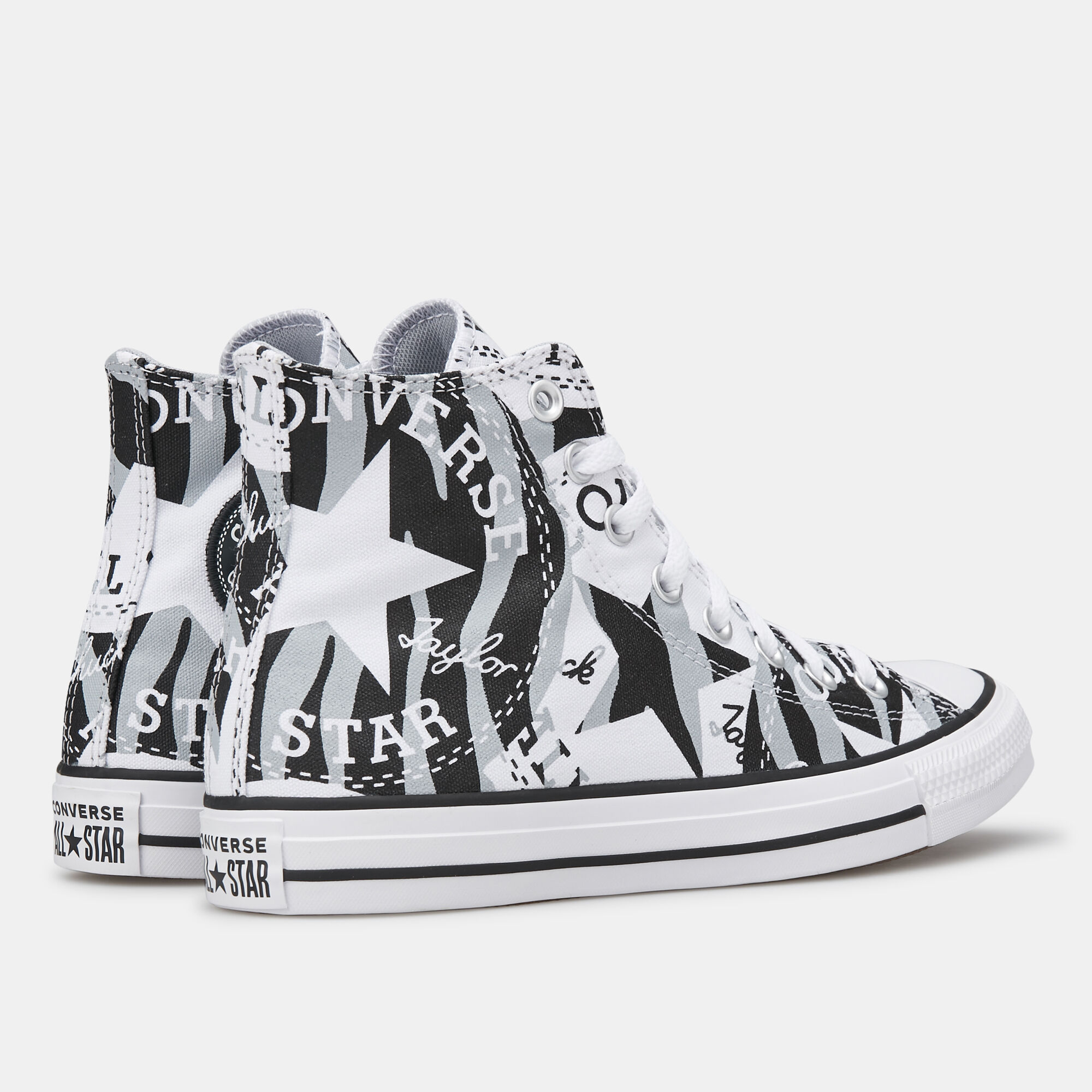 Converse big star shop print