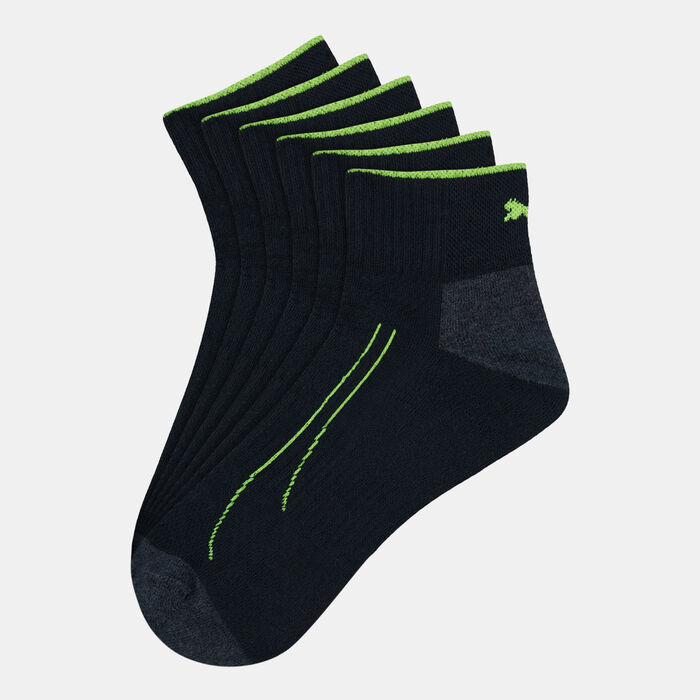 PUMA Men's Cell Train Quarter Socks (2 Pack) Black image number 0