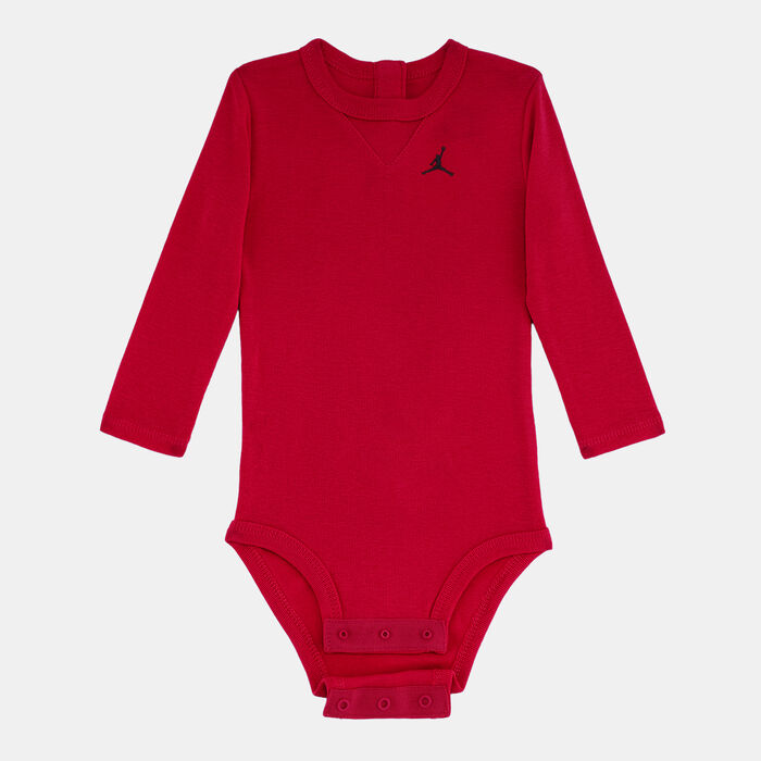 Jordan Kids' 3-Piece Bodysuit Box Set Red image number 2