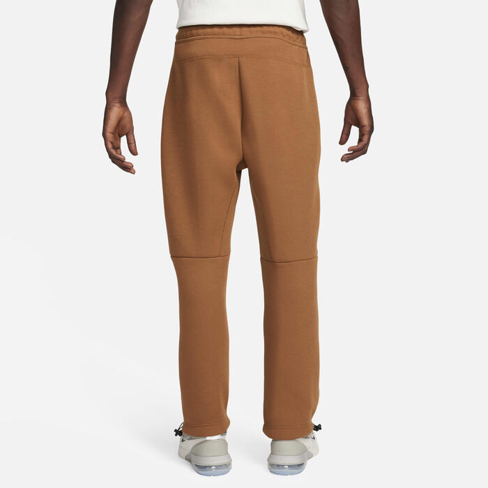 Nike Men's Sportswear Tech Fleece Open-Hem Tracksuit Bottoms Brown Nike Men's Sportswear Tech Fleece Open-Hem Tracksuit Bottoms Brown image number 1