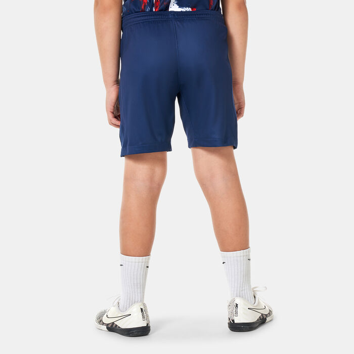 Nike Kids' Paris Saint-Germain Dri-FIT Stadium Home Football Shorts - 2024/25 (Older Kids) Blue image number 1