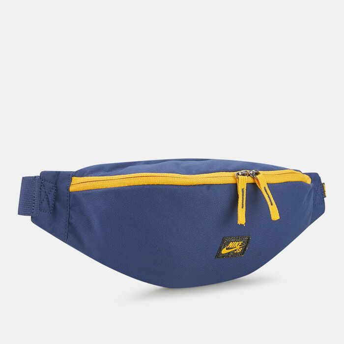 Nike Men's SB Heritage Skate Hip Pack Blue Nike Men's SB Heritage Skate Hip Pack Blue image number 2