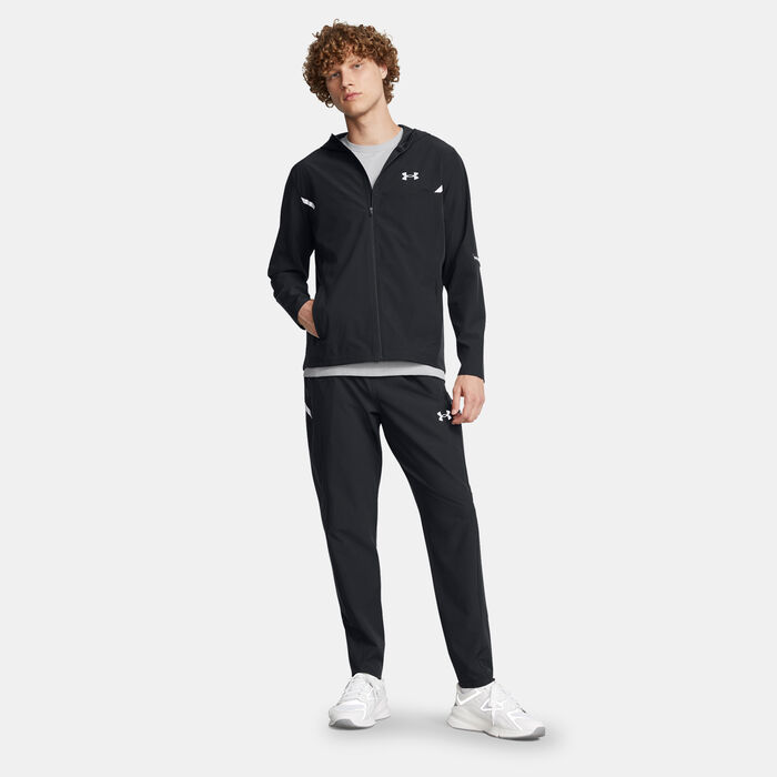 Under Armour Men's Woven Utility Training Pants Black Under Armour Men's Woven Utility Training Pants Black image number 2