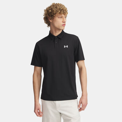 Under Armour Men's Tee To Green Golf Polo Shirt Black Under Armour Men's Tee To Green Golf Polo Shirt Black
