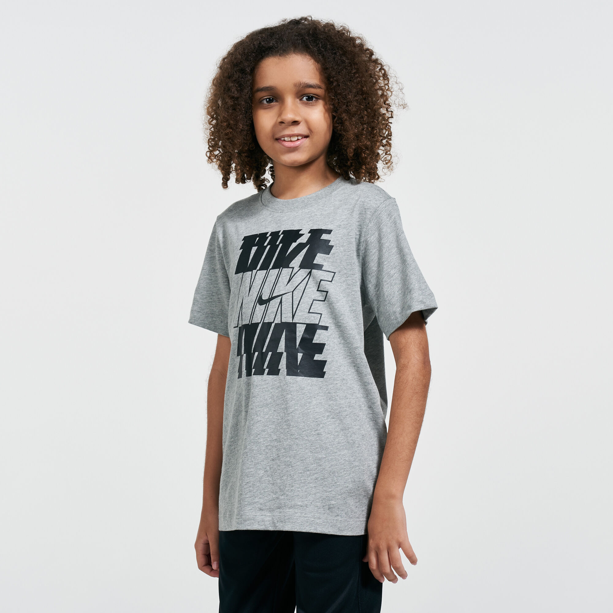 Nike stacked box t shirt discount