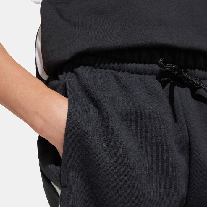 adidas Kids' Colourblock Shorts Black adidas Kids' Colourblock Shorts Black image number 4