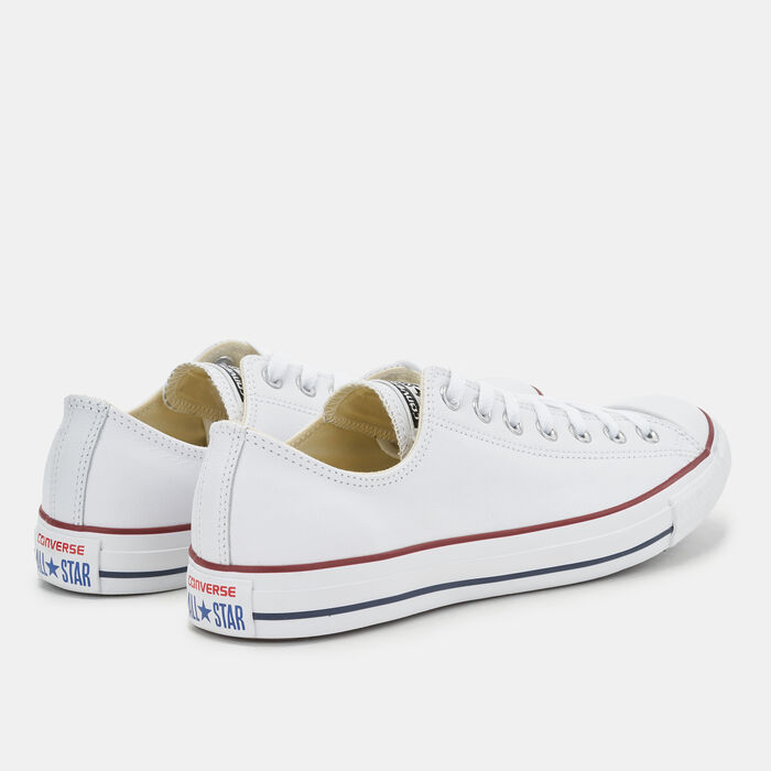 Converse Chuck Taylor All Star Leather Unisex Shoe White Converse Chuck Taylor All Star Leather Unisex Shoe White image number 2