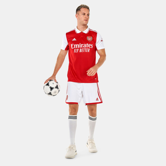adidas Men's Arsenal Home Jersey - 2022/23 Red adidas Men's Arsenal Home Jersey - 2022/23 Red image number 2