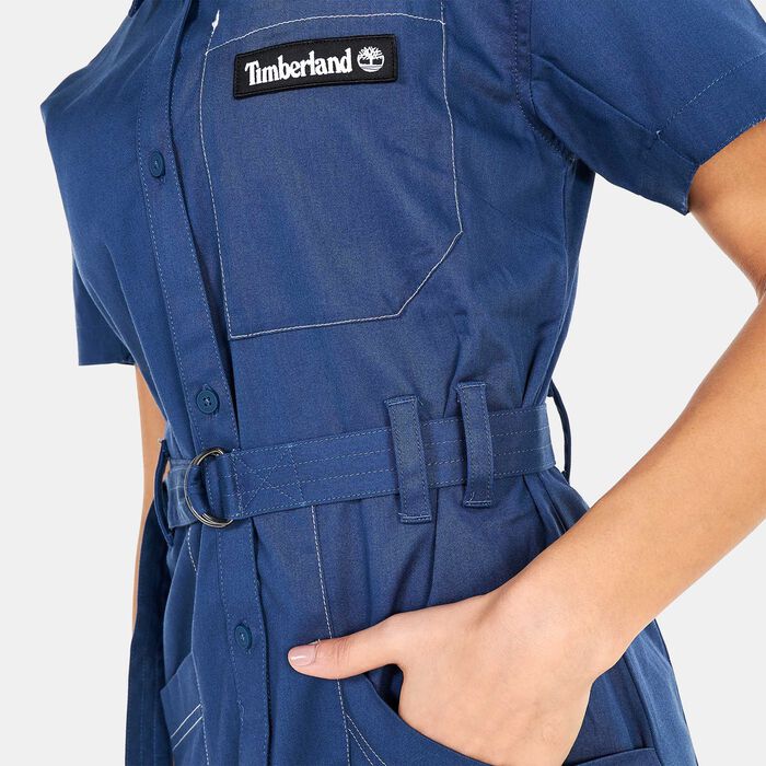 Timberland Women's TimberCHILL™ Utility Dress Blue Timberland Women's TimberCHILL™ Utility Dress Blue image number 2
