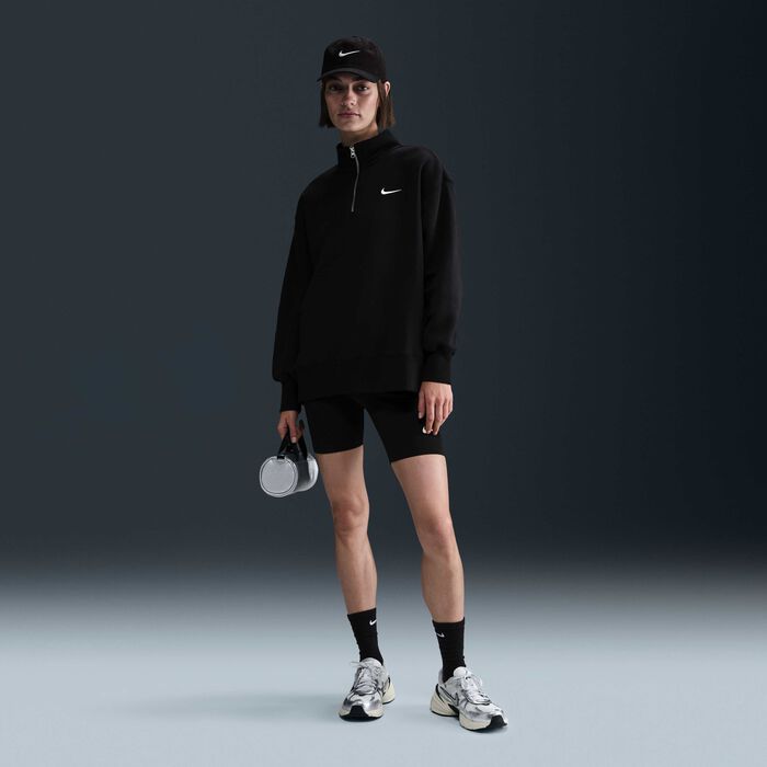 Nike Women's Sportswear Phoenix Sweatshirt Black Nike Women's Sportswear Phoenix Sweatshirt Black image number 3