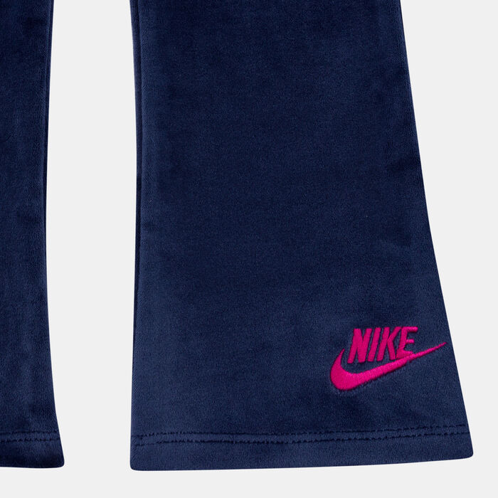 Nike Kids' Velour Leggings Blue image number 2