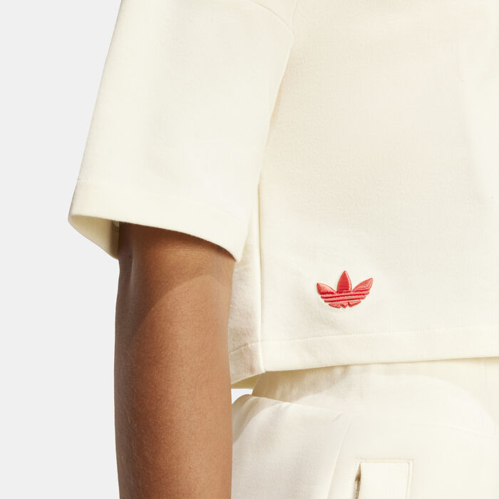 adidas Originals Women's Neuclassics T-Shirt White adidas Originals Women's Neuclassics T-Shirt White image number 3