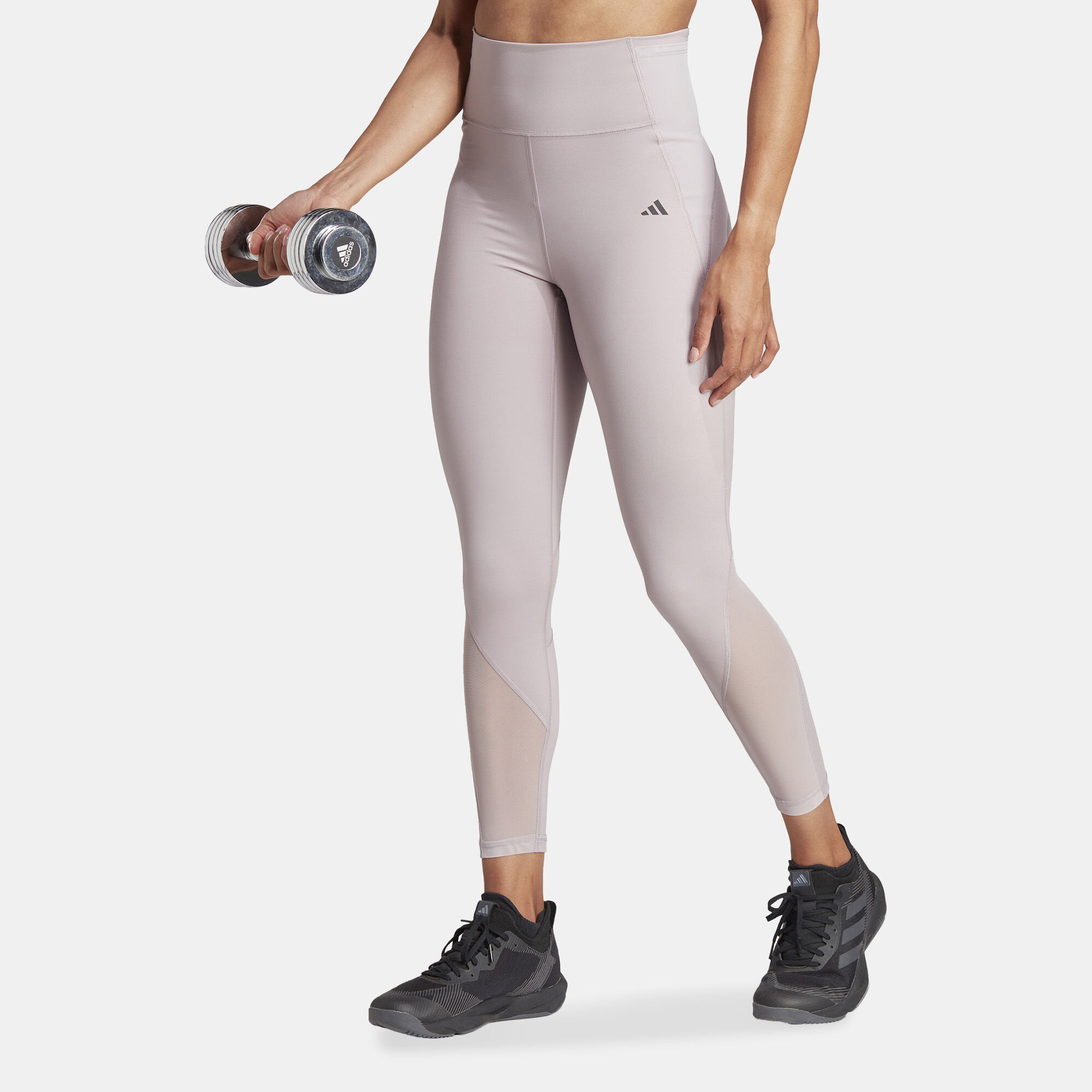 Purple adidas tights top