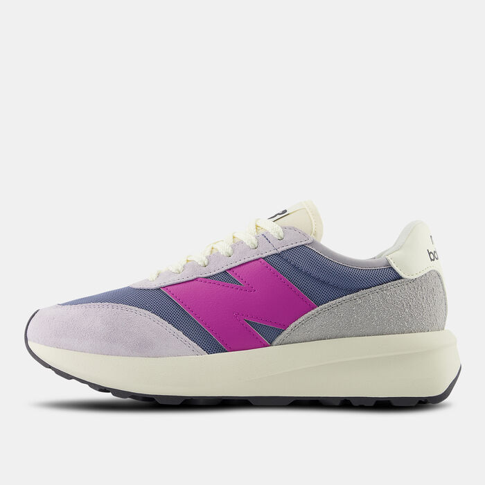 New Balance Women's 370 Shoes Grey image number 2