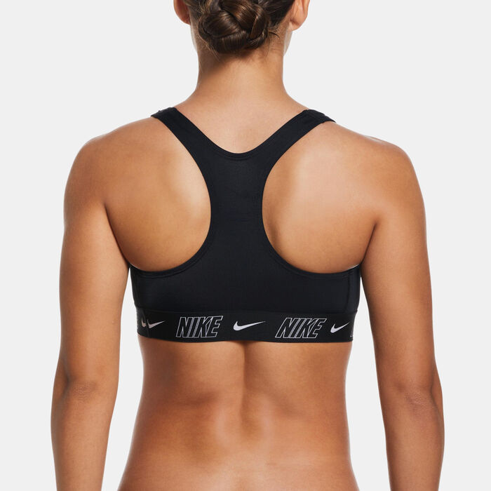 Nike Swim Women's Swim Racerback Bikini Top Black Nike Swim Women's Swim Racerback Bikini Top Black image number 2