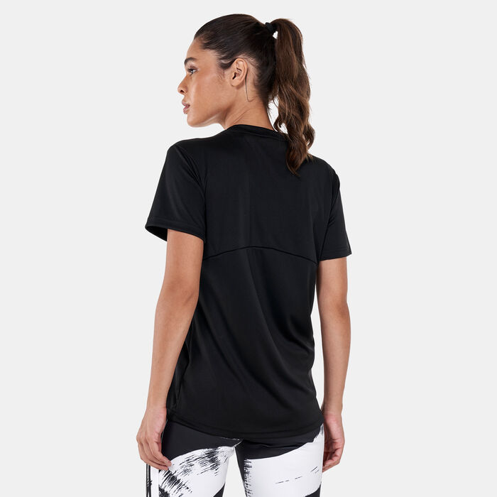 adidas Women's Primeblue Designed 2 Move Logo Sport T-Shirt Black adidas Women's Primeblue Designed 2 Move Logo Sport T-Shirt Black image number 1