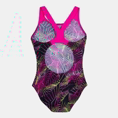 Speedo Kids' Allover Print Splashback Swimsuit Multi-Color Speedo Kids' Allover Print Splashback Swimsuit Multi-Color