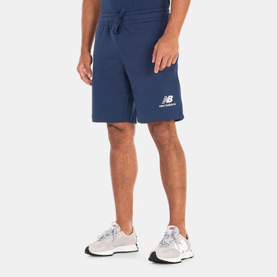 New Balance Men's Essentials Stacked Shorts Green New Balance Men's Essentials Stacked Shorts Green