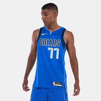 Nike Men's Dallas Mavericks Icon Edition Dri-FIT NBA Swingman Jersey - 2022/23 Blue