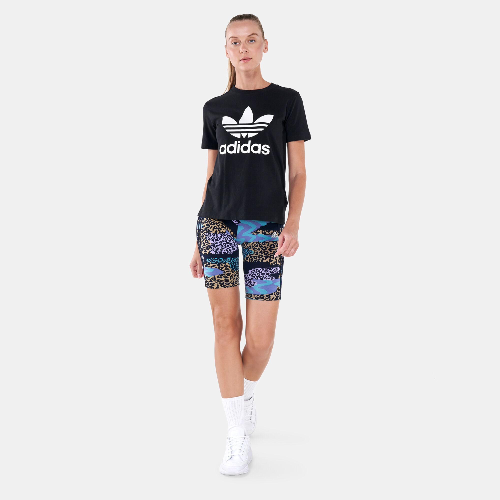 Short adidas farm print deals