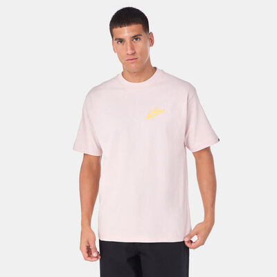 Vans Brush Script T-Shirt Pink