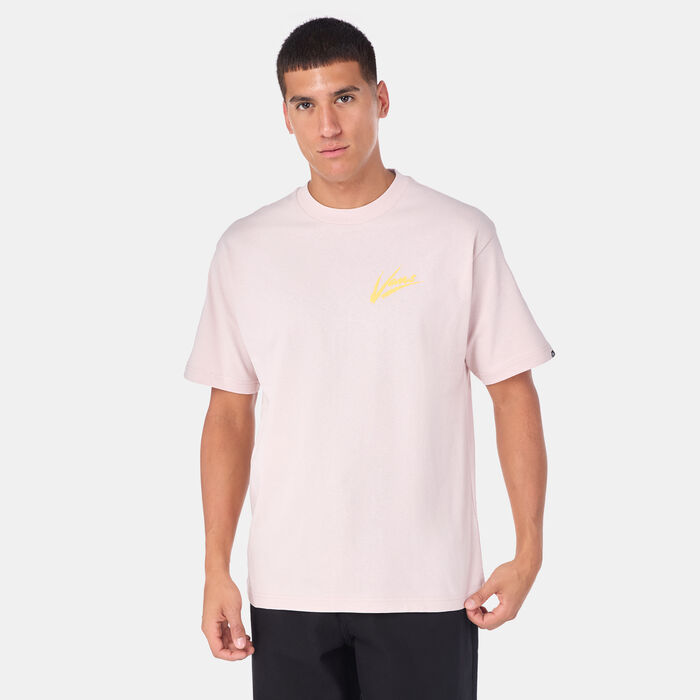 Vans Brush Script T-Shirt Pink image number 0