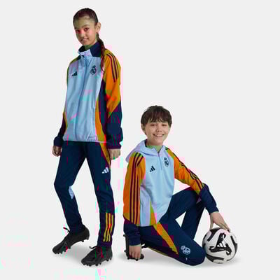 adidas Kids' Real Madrid Tiro 24 Competition Training Football Pants Blue adidas Kids' Real Madrid Tiro 24 Competition Training Football Pants Blue